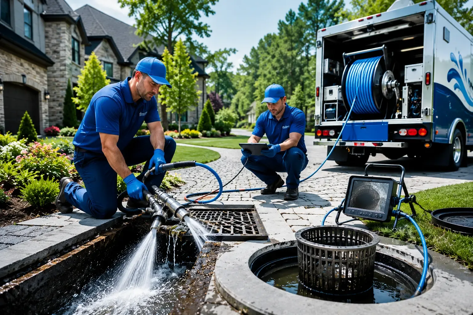 Local outdoor drain cleaning professionals in Springboro, OH